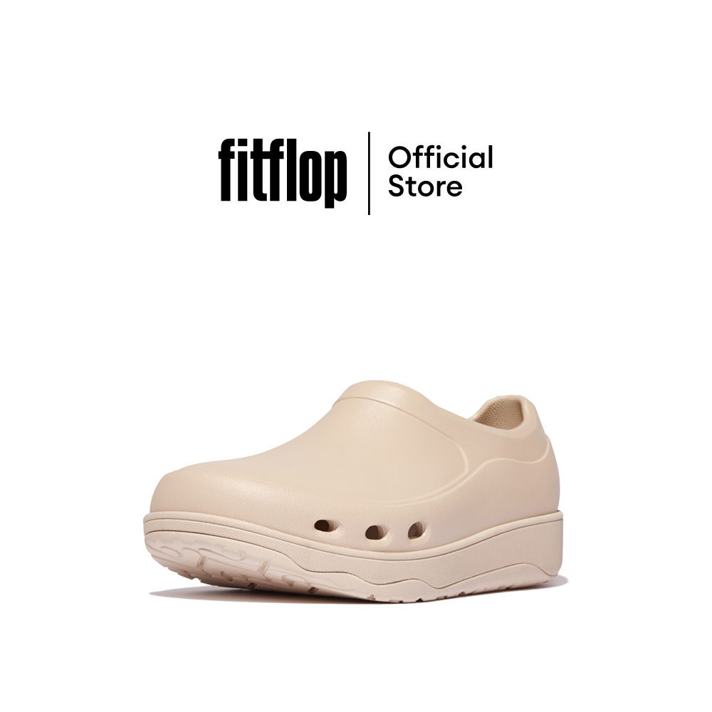 FITFLOP WORK HIGH-PERFORMANCE CLOGS รองเท้าแตะแบบสวมผู้หญิง รุ่น ID4-A20 สี STONE BEIGE