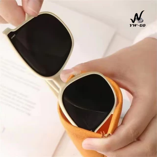 ซองใส่แว่นตาหนัง PU หนังนิ่ม กันน้ำ กระเป๋าเคสหนัง (พร้อมส่งค่ะ) G2751