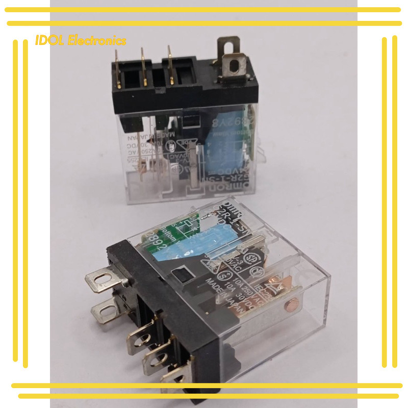 ราคาถูก! G2R-1-SN 24VDC  รีเลย์ 5ขา G2R-1-SN สินค้าถ่ายจากงานจริง ร้านในไทย