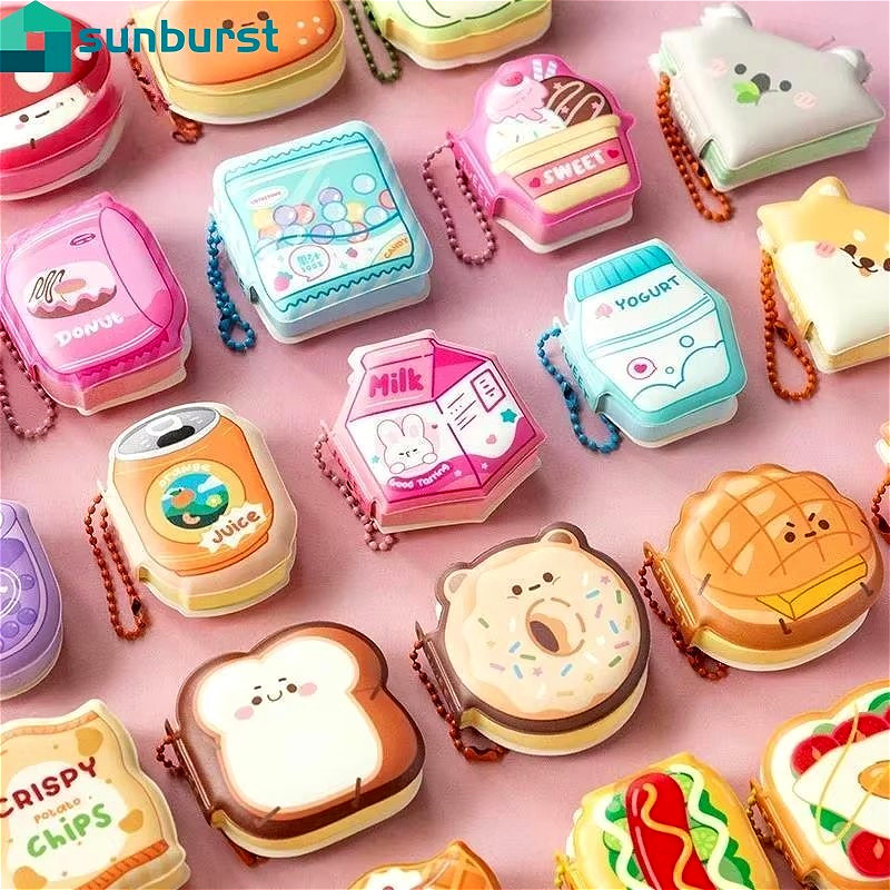 80แผ่นพกพาโน๊ตบุ๊คกระเป๋า-ข้อความสํานักงานของขวัญ-บันทึกเหนียวคลายเครียด-การ์ตูนซิลิโคนอ่อนนุ่มบันทึก เบาะ - น่ารัก จี้สติ๊กเกอร์-เขียนได้ แท็บ