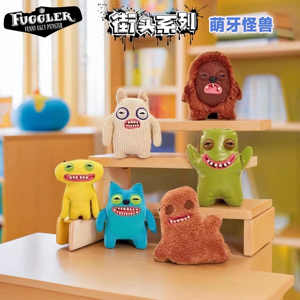 【พร้อมส่ง】fuggler ตุ๊กตาฟัน ตุ๊กตากวนๆ fuggler จี้ ตุ๊กตา ของขวัญ