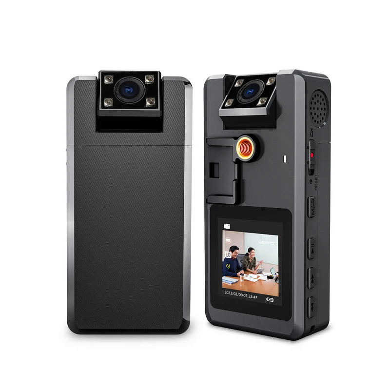 Vandlion A53 Digital Body Mounted Camera Detachable Battery HD 1080P 2130mAh 7H Long Continues Recor