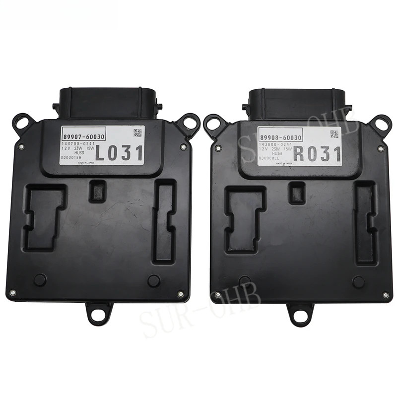 COCOSHOPSS Original L031 89907-60030 143700-0241 โมดูลควบคุมไดร์เวอร์ไฟหน้า LED HU3D 00002C5T R031 8