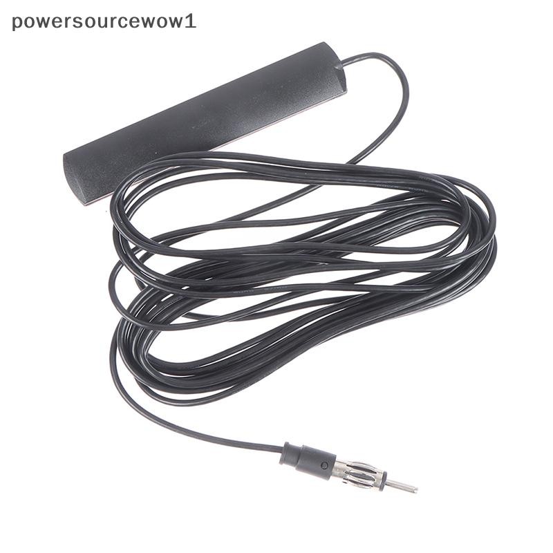 Wow Auto รถวิทยุ FM AM เสาอากาศสัญญาณ Amp Amplifier Marine สําหรับรถยนต์เรือ TH