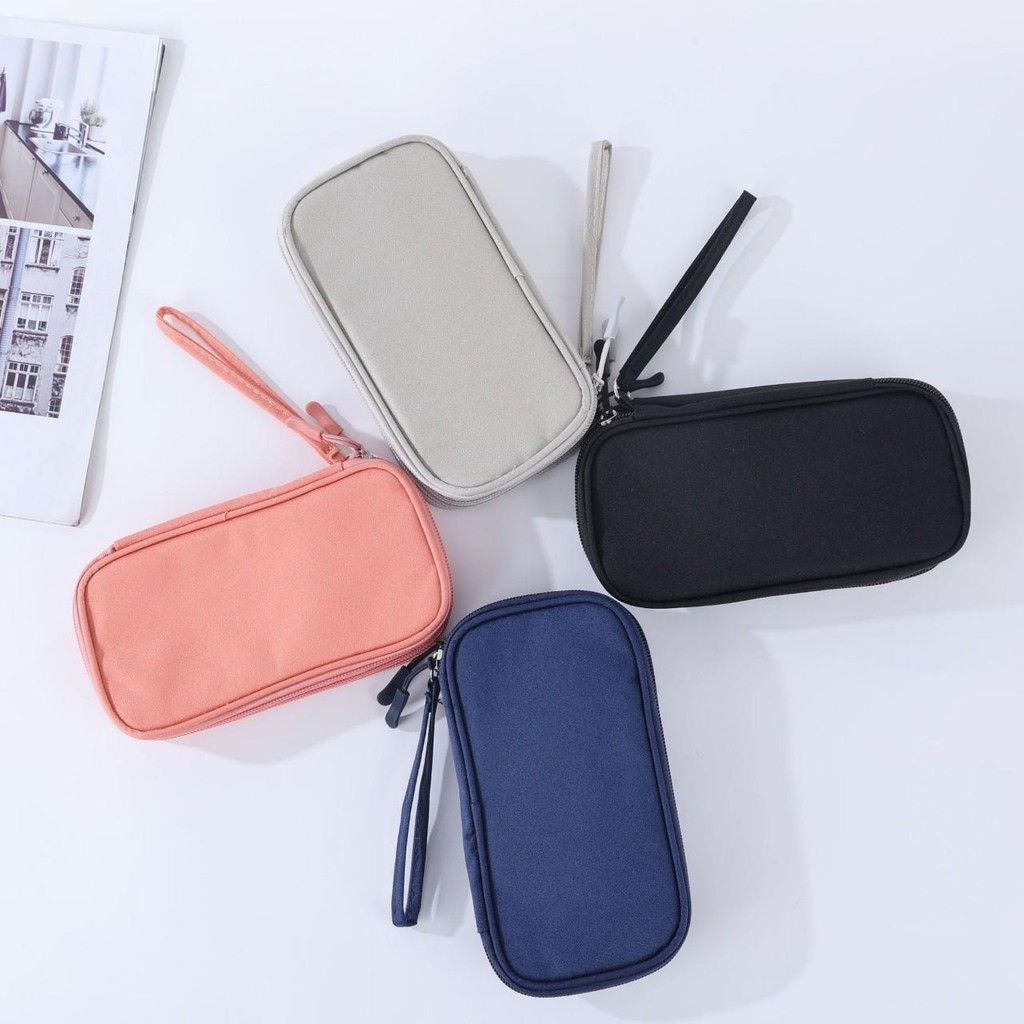 tokyosellected(T2281) กระเป๋าเก็บสายเคเบิล/USB/สายชาร์จ/ชุดหูฟังชาร์จ จัดระเบียบ
