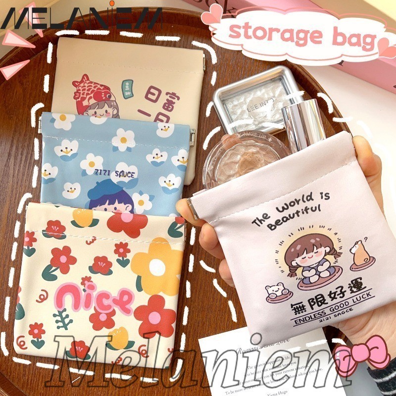 ถุงเก็บเศษแก้ว-หูฟัง,กระเป๋าสายดาต้า-ปิดปิดปิดตัวเอง,แบบพกพา,หนัง ปู่ -ที่เก็บเศษแก้วในตัว-น่ารัก,แฟชั่น-กระเป๋าใส่เหรียญลายการ์ตูน