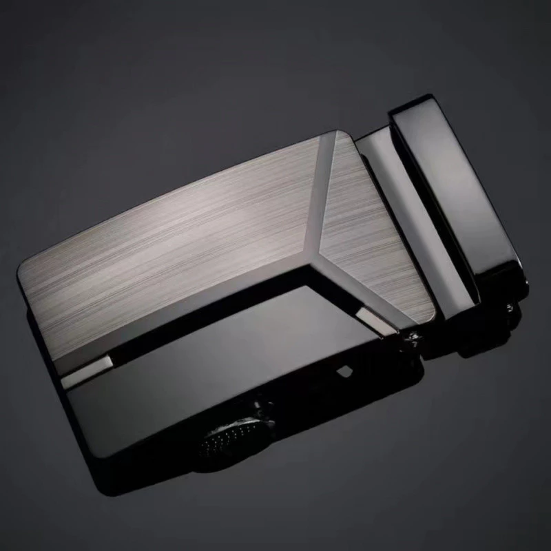 หัวเข็มขัดช่องเสียบการ์ดอัตโนมัติ, ความกว้างภายใน3.5ซม., ตัวล็อคสปริงโลหะ, หัวเข็มขัดธุรกิจแฟชั่น