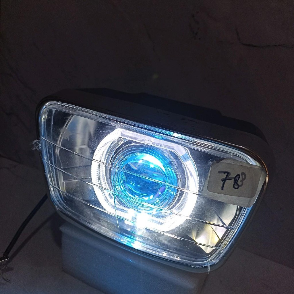 Rx king ตัวสะท้อนแสงไฟหน้าน้ําดี ala ala ala 4.5 นิ้ว มอเตอร์ไซค์