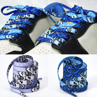 [สต๊อกพร้อม]เชือกผูกรองเท้าดอกไม้เม็ดมะม่วงหิมพานต์ 1 คู่ Sp…