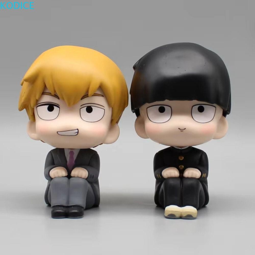 KODICE Kageyama Shigeo รุ่น, PVC ตุ๊กตา Q Edition Mob Psycho Figures, ของขวัญวันเกิด Look Up Hoem Decor Kawaii Reigen Arataka ตัวเลขสะสม