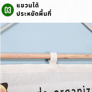 COD ปฏิทินออมเงิน 30 กริด วัสดุผ้าใบ ช่องเสียบธนบัตร สามารถแขวนได้ DIY