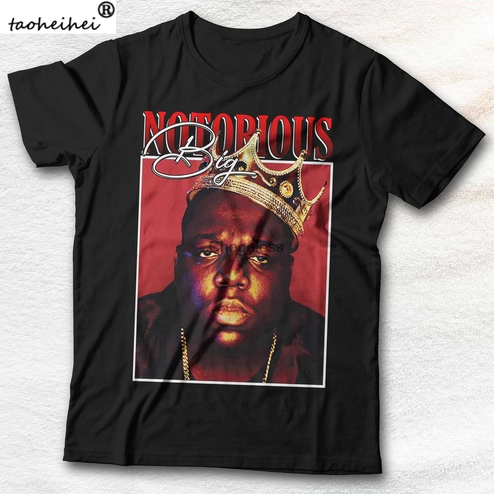 Biggie Small T Biggie Vintage Rap Tshirt Throwback Homeage Style Christmas Thatknsingle T cotton