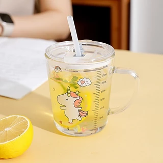 แก้วน้ำใส มีขีดวัดระดับ ปลอดภัย ตราช้าง ถ้วยเด็ก 350ml ทนทาน ใช้งานง่าย จัดส่งรวดเร็ว COD