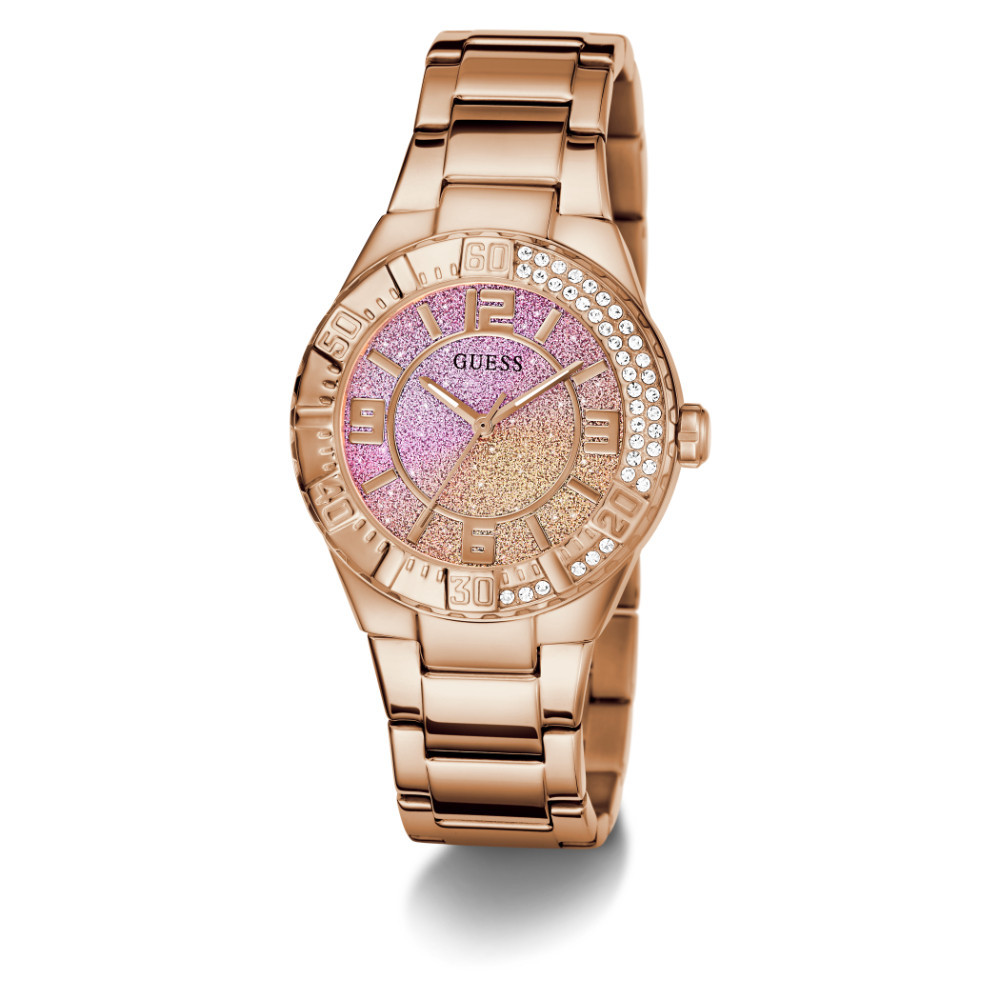 GUESS นาฬิกาข้อมือรุ่น SANGRIA GW0882L3 สีโรสโกลด์