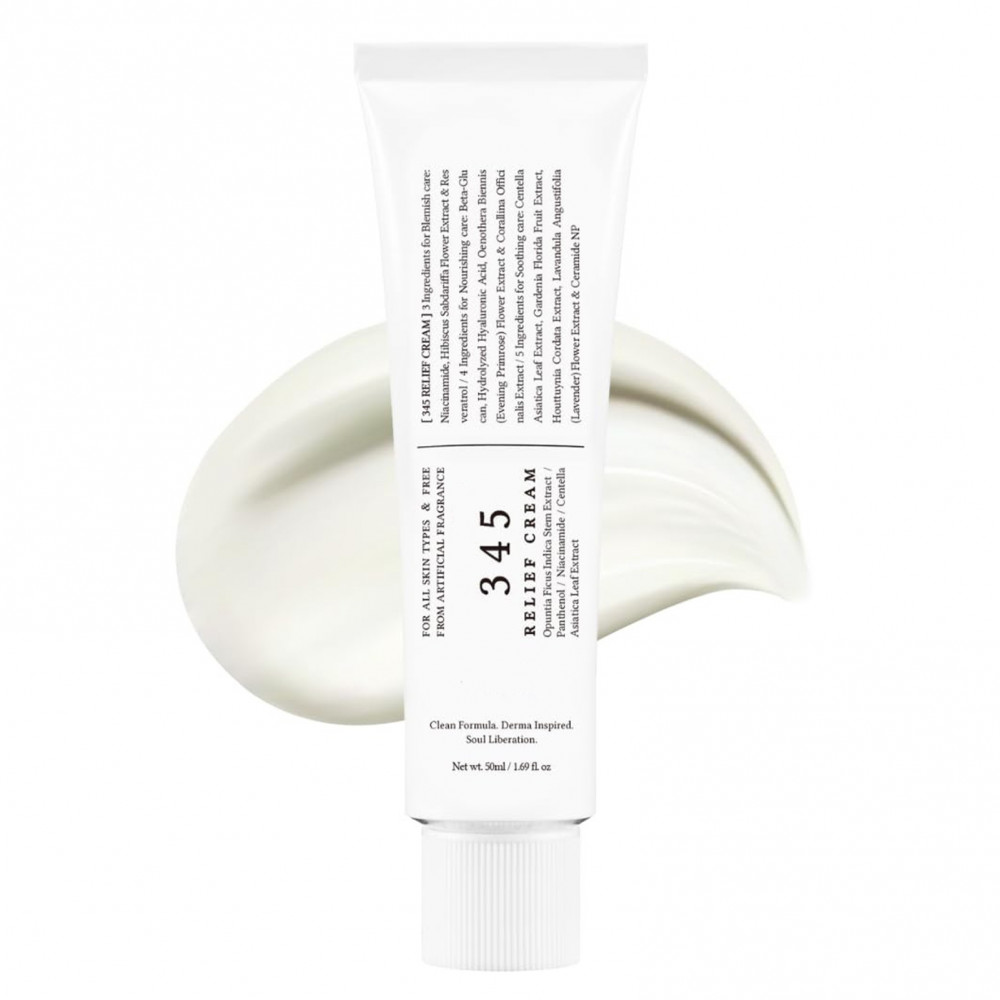 YL Dr.Althea 345 Relief Cream , Daily Face Moisturizer , Blemish Relief Care , Soothing Recovery & M