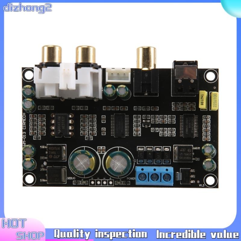 [dizhong2]1 ชิ้น CS8416 CS4398 บอร์ดถอดรหัสอินเทอร์เฟซดิจิตอล 24Bit 192K สําหรับเครื่องขยายเสียงทีวี