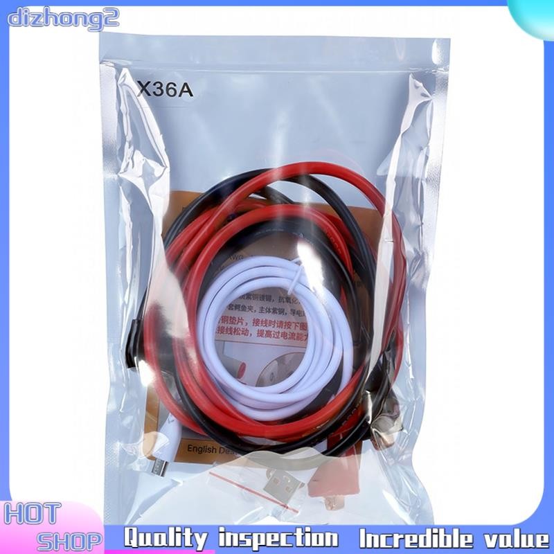 [dizhong2]RD X36A 36A Connector to คลิปจระเข้ทดสอบสายและสายสื่อสารไมโครสําหรับ RD6024 RD6030 เอาต์พุ