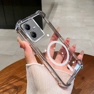 กันกระแทกCase สําหรับ Vivo Y22 2022 Y22S Y22T เคสโทรศัพท์ 2025 ใหม่การออกแบบแม่เหล็กความงามกรณี SZ15