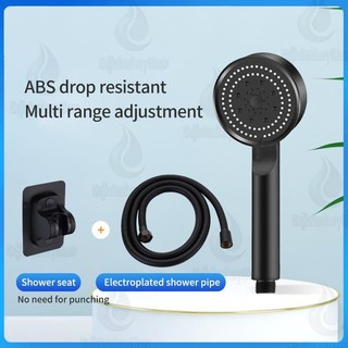 Dujiu home showers faucet set 5in1 Shower Head Set Booster Bathroom pressurized shower head Hose