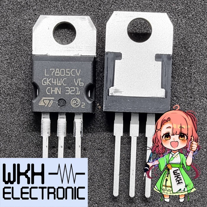 EWR27 ORI IC 7805 L7805 L7805CV เครื่องปรับแรงดันไฟฟ้าบวก TO-220