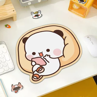 การ์ตูน Yier Bubu แผ่นรองเมาส์กันลื่นน่ารักโต๊ะทำงาน Pad แป้นพิมพ์แล็ปท็อป Pad