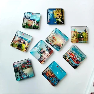【คลังในประเทศ+COD】เครื่องทำเหรียญแม่เหล็กตู้เย็นขนาด 50x50 มม. พร้อมแม่เหล็ก 100 ชุด เครื่องกดปั๊มสำหรับการผลิต