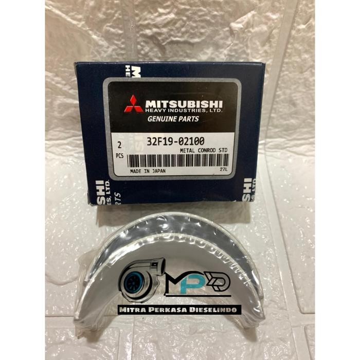 แบริ่งก้านสูบถนนโลหะ STD 320D C6.4 Mitsubishi 32F19-02100