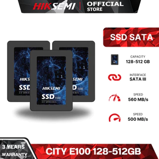 HIKSEMI CITY SERIES SSD E100 128GB - 512GB 3D NAND SATA III WARRANTY 3 YEARS