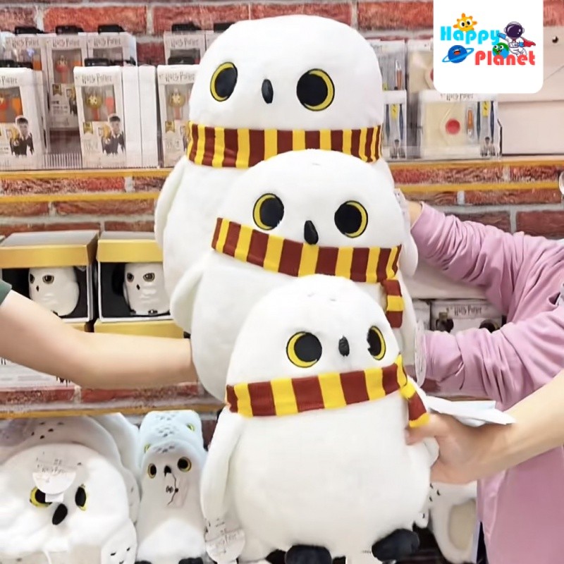 MiniSO ตุ๊กตา Haidewei แม่เหล็กยืนไหล่ของเล่นตุ๊กตา Haidewei ตุ๊กตาแฮร์รี่พอตเตอร์หมอนตุ๊กตานกฮูกน่ารัก3giv