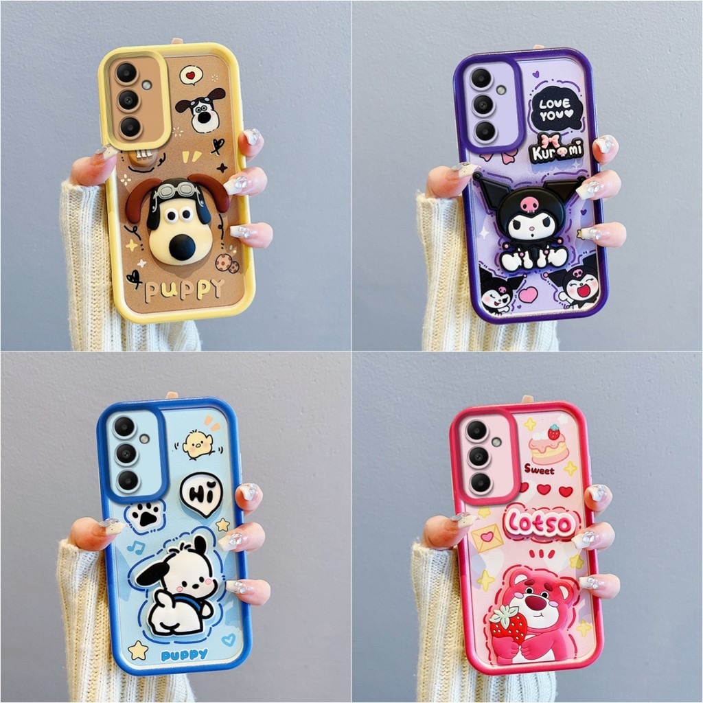 เคส SAMSUNG A16 A36 A56 ของเล่นตุ๊กตาน่ารัก กรณีโทรศัพท์มือถือ BB