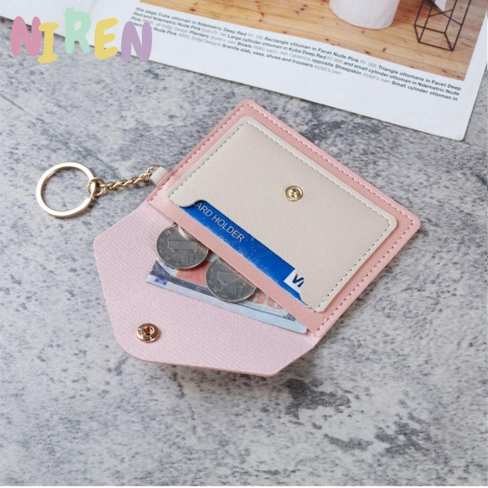 สิ่งมหัศจรรย์ กระเป๋าสตางค์ใบสั้น,กระเป๋าใส่เหรียญหนังบาง,กระเป๋าสตางค์ใบสั้นสีลูกกวาดคุณภาพสูงผู้หญิงเด็กผู้หญิง
