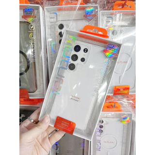ของแท้ MUTURAL เคส ชาร์จได้ ใส สีชา สำหรับ SAMSUNG S26 S25Fe S25Plus S25Ultra S24Fe S24 S23 S22 Plus/Ultra S22Ultra 047