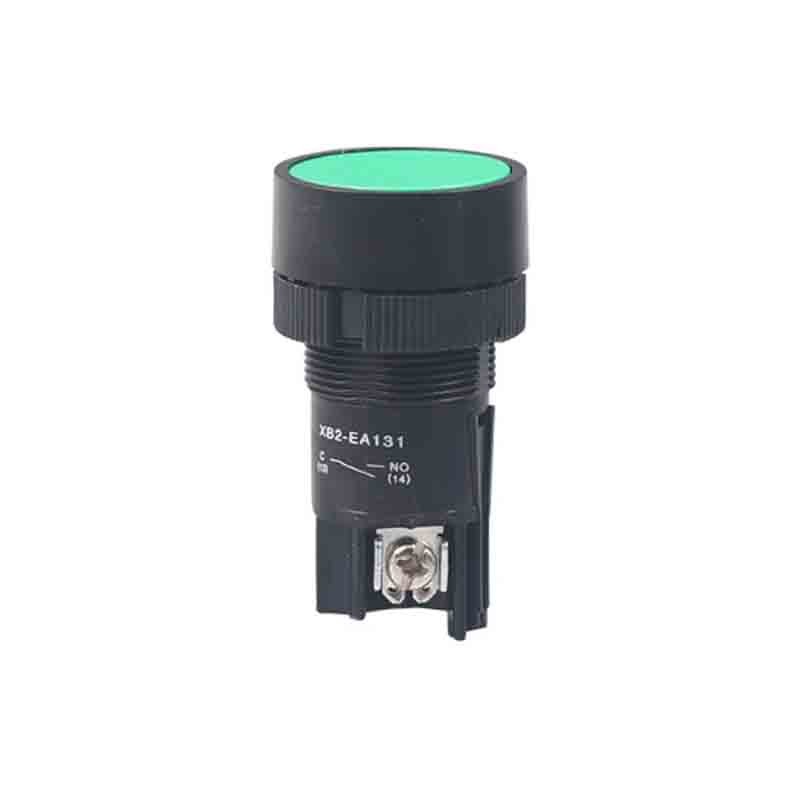 สวิตช์ปุ่มกดรอบ XB2-EA142 XB2-EA131 XB2-EA135 XB2-EA145 ขนาดเล็กรีเซ็ตตัวเองปุ่มแบนสองฟุต 22m