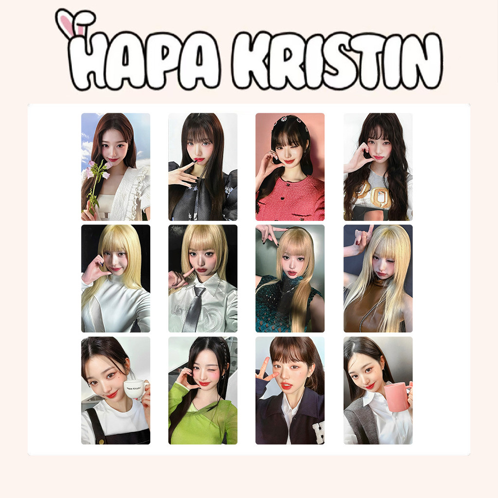 Kpop Ive Jang Wonyoung Hapa Kristin Card Generation 6.7.8 การ์ดสะสมการ์ดขนาดเล็ก