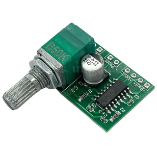 PAM8403 โมดูลขยายเสียง แบบสเตอริโอ 2x3W PAM8403 Power Amplifier Module D-Class with switch potentiometer Digital Ampl...