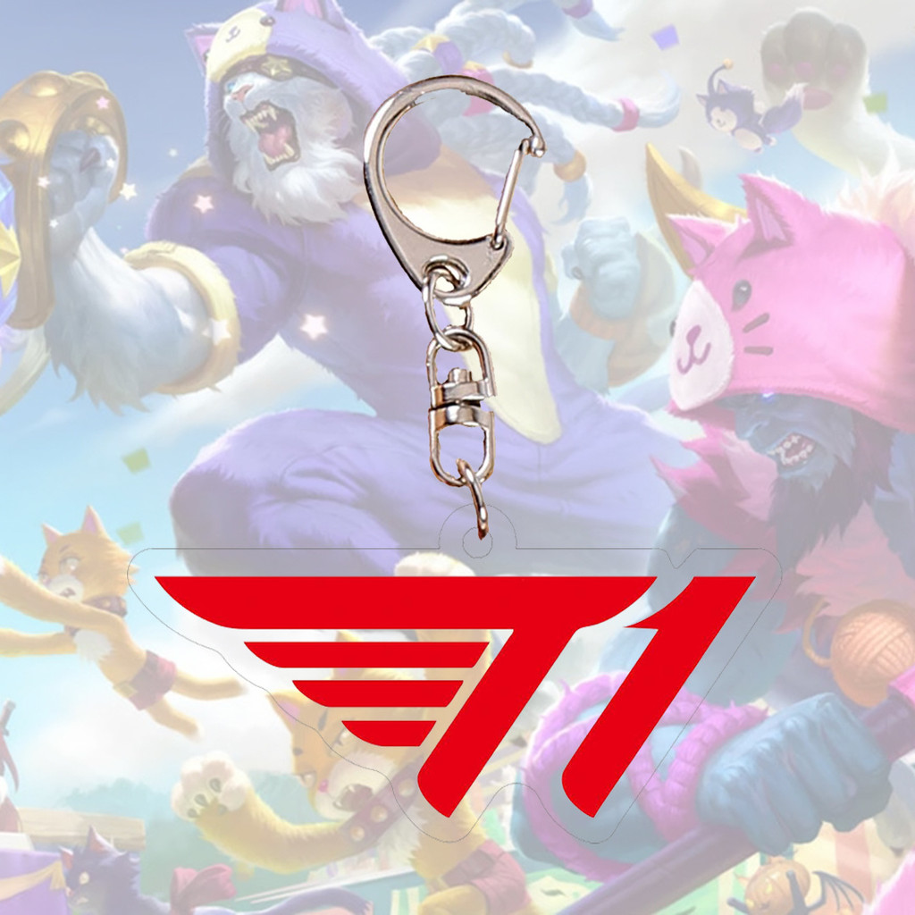 [จี้] LOL League of Legends ทีม BLG T1 EDG RNG FPX IG พวงกุญแจนักเรียนกระเป๋านักเรียนจี้การ์ตูนเครื่