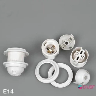 GHJBF] Led Light Bulbneck Base Power Holder AC Lampholder E14 E27 M10 ซ็อกเก็ตจี้ไฟฟ้าซ็อกเก็ตสกรูโคมไฟ Shade Converter สสมม.