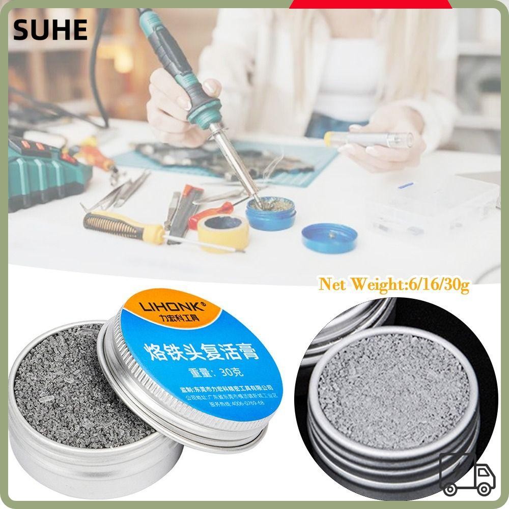 Suhe ครีมดีบุกบัดกรี 6 16 30 กรัม ไม่เหนียวติด สําหรับทําความสะอาดปลายหัวแร้ง