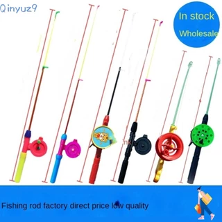 Qinyuz9 ตกปลาน้ําแข็งปากกา Pole,ฤดูหนาว Retractable Ice Fishing Rods, 2024 แบบพกพา 35/40/75/80 ซม.เด็ก Ice Fishing Rod Ice ฤดูหนาวตกปลา
