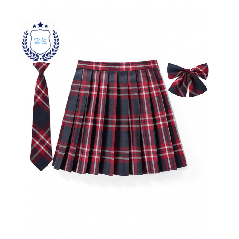 กระโปรงเด็กผู้หญิงระดับกลางสไตล์วิทยาลัยลายสก๊อต JK เครื่องแบบส่วนลด100ชั้นชุดนักเรียนกระโปรงเอวสูงกระโปรงคอรัสกระโปรงการแสดง - รูปที่ 2