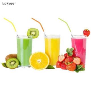 Luckyee 6 ชิ้น/เซ็ตซิลิโคนอ่อนฟางครอบคลุมหลอดเคล็ดลับครอบคลุม Fit สําหรับ 9 มม.กว้างสแตนเลสหัวฉีดหลอด TQ