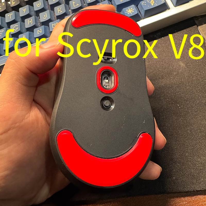 สําหรับ Scyrox V8 เมาส์ติดเท้า Teflon PTFE ควบคุมเรียบ