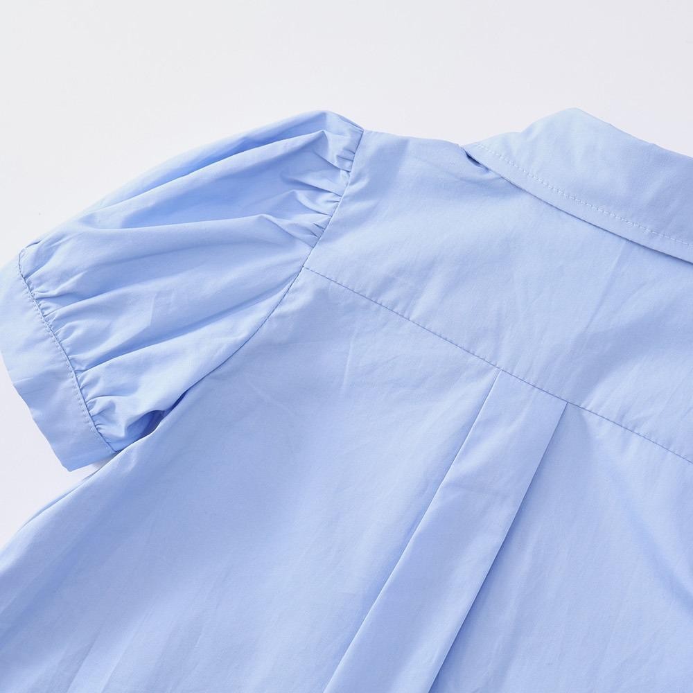 Hania kids ชุดเดรสแขนสั้นลายกระต่ายสำหรับเด็กผู้หญิง 2025 ฤดูร้อนใหม่ เวอร์ชั่นเกาหลี-K4125068 - รูปที่ 6