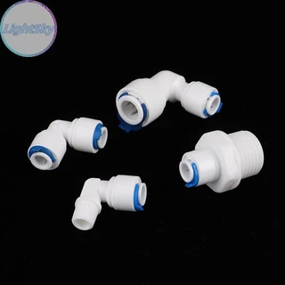 LightSky ระดับน้ําระบบ Reverse Osmosis 1/4 "3/8" วาล์วลอย Aquarium Fish Water Dispenser วาล์วลอย TH