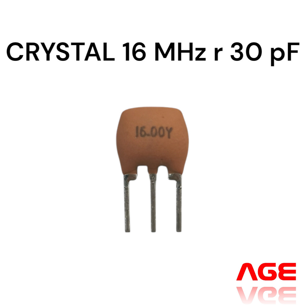 CRYSTAL 16 MHz r 30 pF