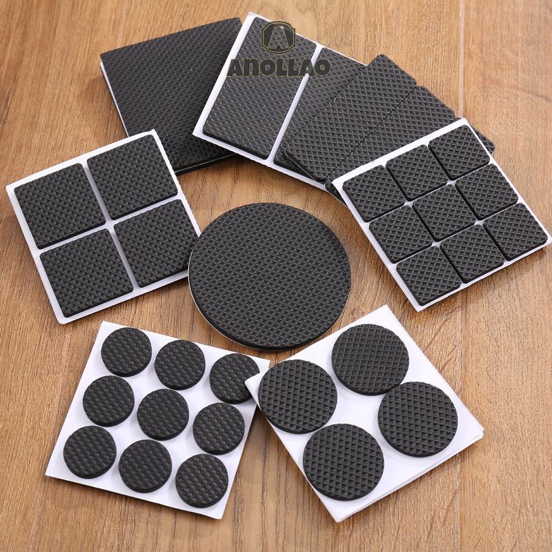 แผ่นรองโต๊ะและเก้าอี้ ยางติดรองขาโต๊ะ เก้าอี้ ป้องกันรอย เคลื่อนย้ายง่าย ไร้เสียงรบกวน ✨Anollao - รูปที่ 2
