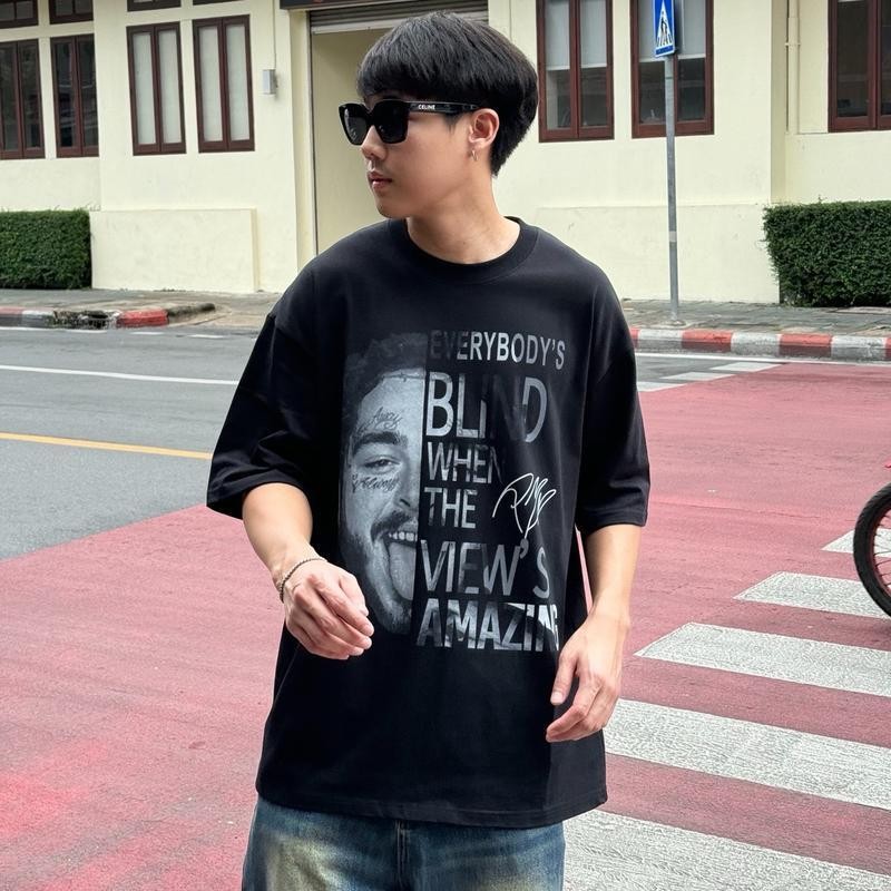 เสื้อยืดผู้ชาย แบรนด์อินเทรนด์ ทันสมัย เหมาะสำหรับฤดูร้อน แขนสั้นและครึ่งแขน เสื้อยืดหล่อและเยาวชน เสื้อท็อป