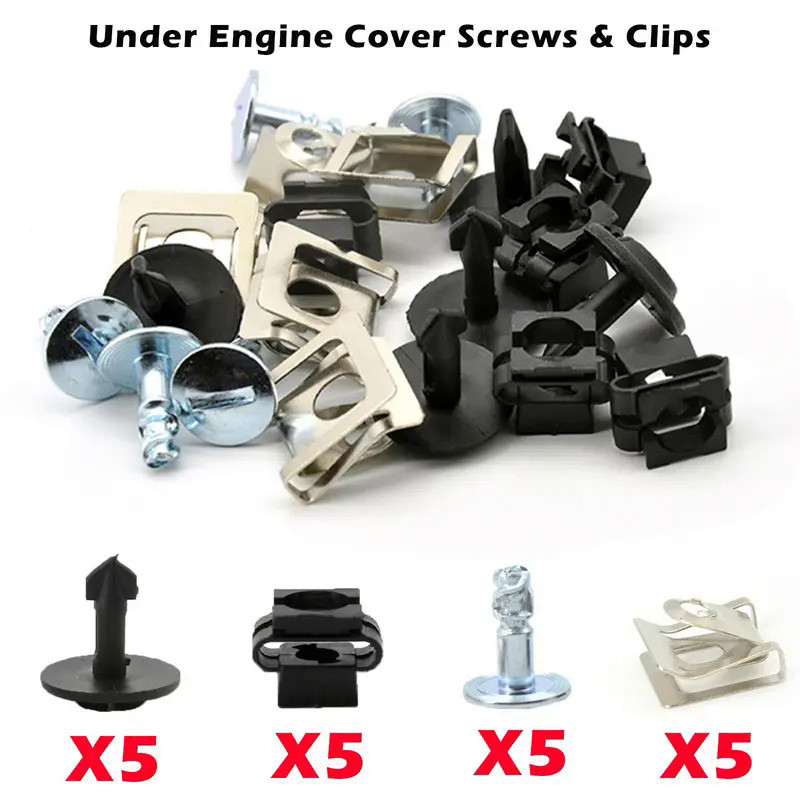 Under Engine Gearbox Cover Screw Fastener for VW Passat B5 for Audi A4 A6 Radiator Support Splash Sh