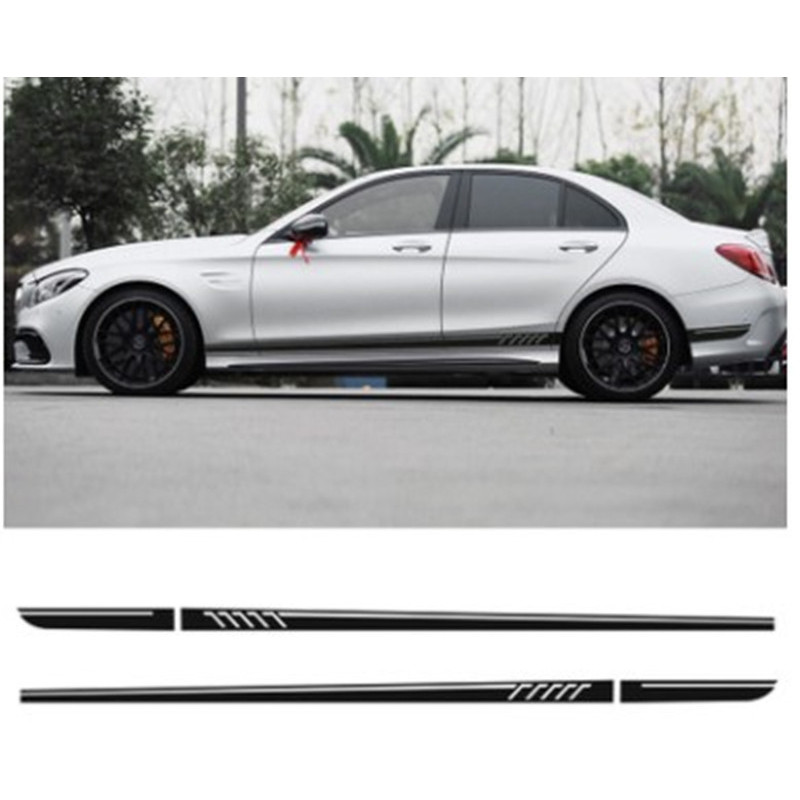 สติกเกอร์ติดรถสำหรับ Mercedes-Benz C-Class W204 C63 Coupe S204 AMG