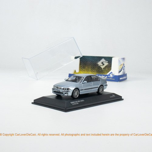 SOLIDO 1: 43 BMW BMW M5 E39 BLUE BLUE S4310503 โมเดลรถอัลลอย